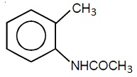 option D phenyl CH3NHCOCH3